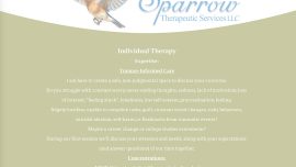 Sparrow Therapeutic Services